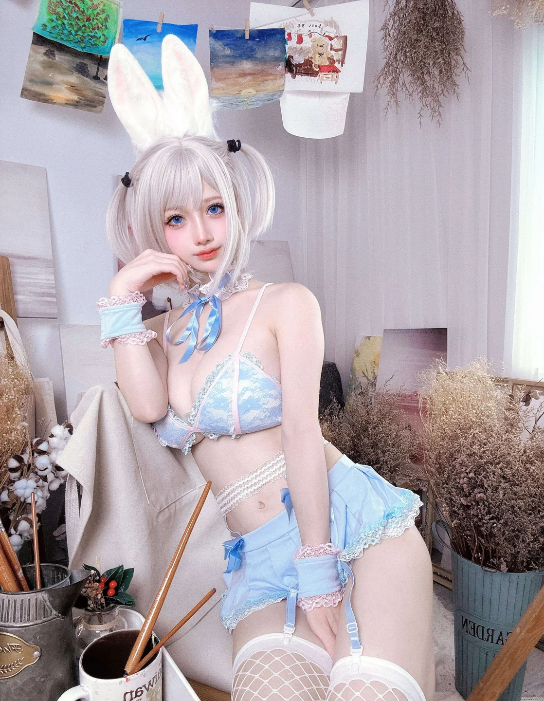 沖田凜花Rinka - Blue Rabbit [70P-368MB] tg@simisebaisi 【丝足阁】024.webp